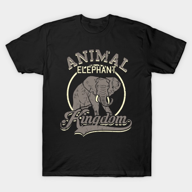 Animal Kingdom Elephant T-Shirt by absolemstudio